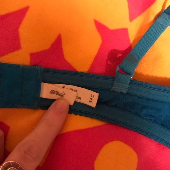 Aerie Deep Turquoise Laced Bra - Picture 3 of 3
